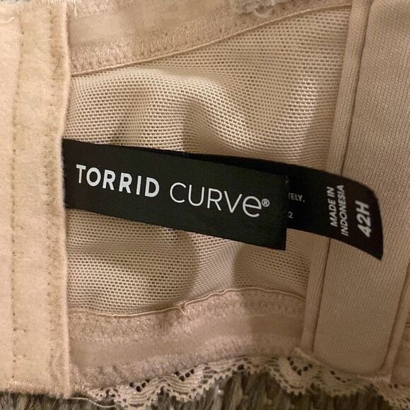 Torrid lightly lined strapless bra size 42H  - Picture 4 of 6